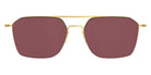 Lindberg® Sun Titanium™ 8809 LIN SUN 8809 850-GT-SL91 57 - 850-GT Sunglasses