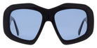 Andy Wolf® Linden Sun ANW Linden Sun a 56 - Black/Blue Sunglasses