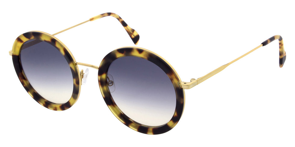 Andy Wolf® Liss Sun ANW Liss Sun 03 50 - Yellow/Gold Sunglasses