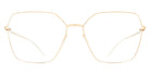Mykita® LIVA MYK LIVA Champagne Gold 57 - Champagne Gold Eyeglasses