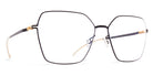 Mykita® LIVA MYK LIVA Jet Black 57 - Jet Black Eyeglasses