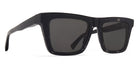 Mykita® LOME MYK LOME Chilled Raw Black Havana/Silver / Dark Grey Solid 54 - Chilled Raw Black Havana/Silver / Dark Grey Solid Sunglasses