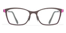 Blackfin® LONG ISLAND BLF LONG ISLAND 1298 49 - Brown/Magenta Eyeglasses