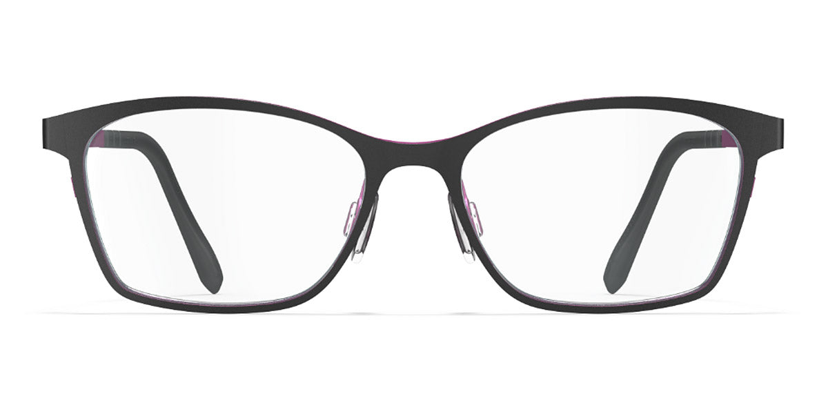 Blackfin® LONG ISLAND BLF LONG ISLAND 1597 49 - Matt Black/Deep Magenta Eyeglasses