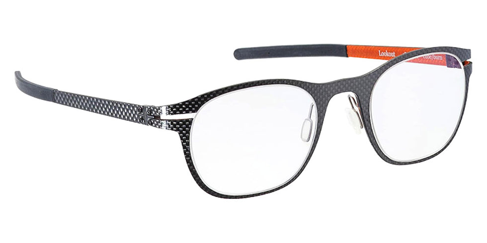 BLAC® LOOKOUT BLAC LOOKOUT CU BU 48 - Black / Orange Eyeglasses
