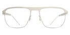 Mykita® LORENZO MYK LORENZO Shiny Silver 55 - MYK LORENZO Shiny Silver Eyeglasses