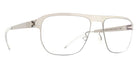 Mykita® LORENZO MYK LORENZO Shiny Silver 55 - MYK LORENZO Shiny Silver Eyeglasses
