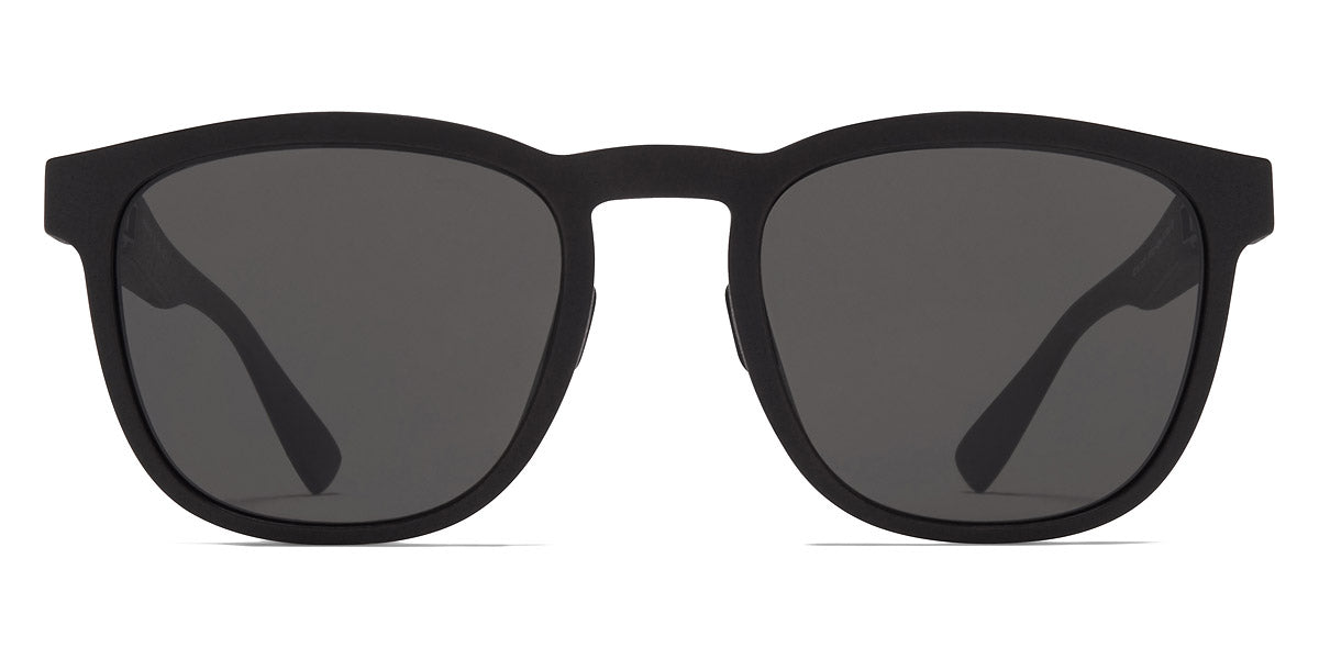 Mykita® LOVELL MYK LOVELL MD1 Pitch Black / Dark Grey Solid 52 - MD1 Pitch Black / Dark Grey Solid Sunglasses