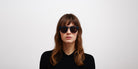 Mykita® LOVELL MYK LOVELL MD34 Indigo / Brown Solid 52 - MD34 Indigo / Brown Solid Sunglasses