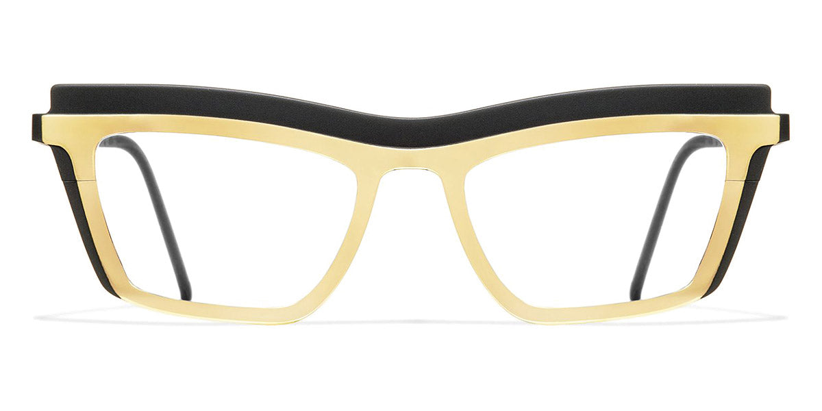 Blackfin® LOVERS KEY BLF LOVERS KEY 968 50 - Black/Yellow Gold Eyeglasses