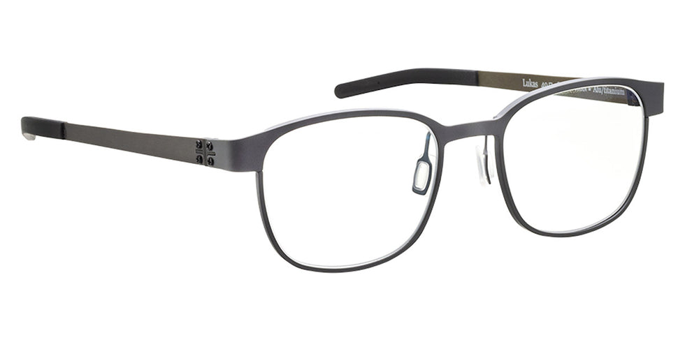 BLAC® LUKAS BLAC LUKAS SMOKY 49 - Grey / Grey Eyeglasses