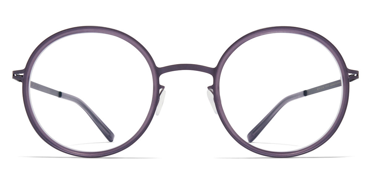 Mykita® LUMI MYK LUMI A51 Blackberry/Matte Smoke 47 - A51 Blackberry/Matte Smoke Eyeglasses