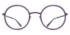 Mykita® LUMI MYK LUMI A51 Blackberry/Matte Smoke 47 - A51 Blackberry/Matte Smoke Eyeglasses