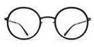 Mykita® LUMI MYK LUMI A6 Black/Black 47 - A6 Black/Black Eyeglasses