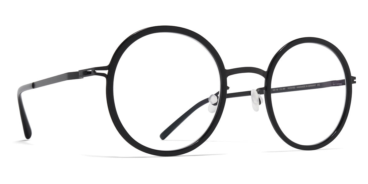 Mykita® LUMI MYK LUMI A6 Black/Black 47 - A6 Black/Black Eyeglasses