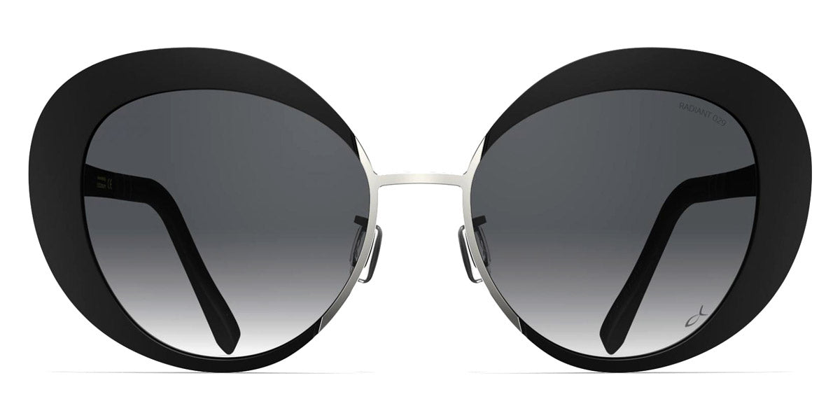 Blackfin® LUNA BLF Luna Sun 1560 54 - Shiny Silver/Blackfin Black Sunglasses