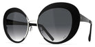 Blackfin® LUNA BLF Luna Sun 1560 54 - Shiny Silver/Blackfin Black Sunglasses