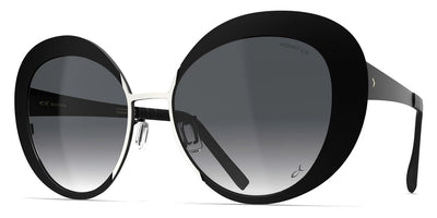 Blackfin® LUNA BLF Luna Sun 1560 54 - Shiny Silver/Blackfin Black Sunglasses