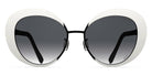 Blackfin® LUNA BLF Luna Sun 1562 54 - Ivory White/Blackfin Black Sunglasses