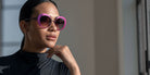 Blackfin® LUNA BLF Luna Sun 1848 54 - Dahlia Purple/Night Purple Sunglasses