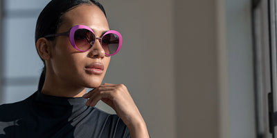 Blackfin® LUNA BLF Luna Sun 1848 54 - Dahlia Purple/Night Purple Sunglasses