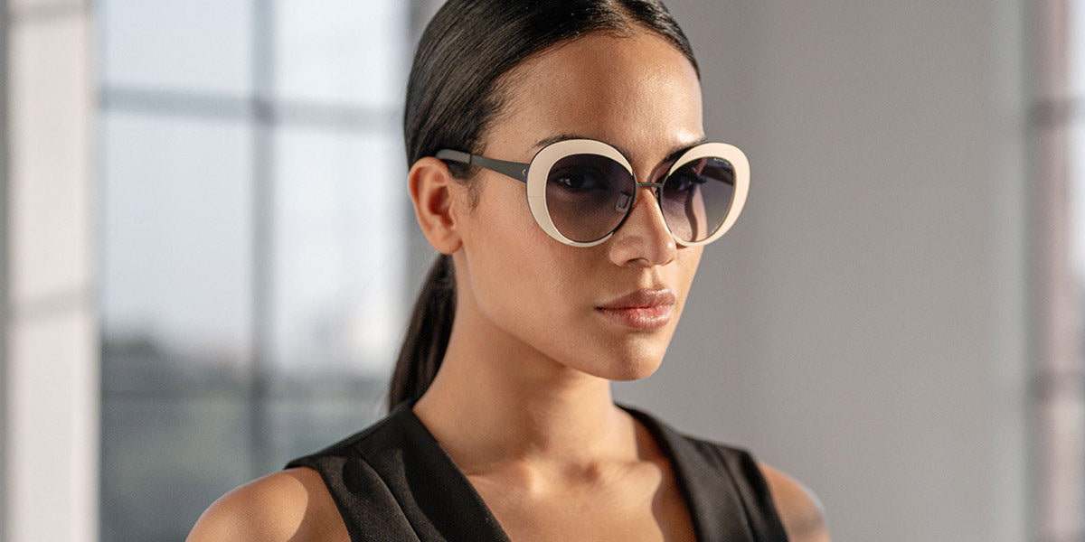 Blackfin® LUNA BLF Luna Sun 1848 54 - Dahlia Purple/Night Purple Sunglasses