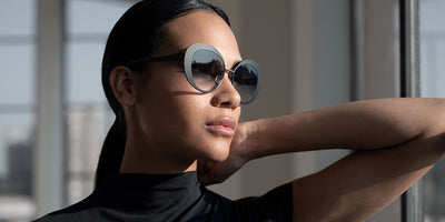 Blackfin® LUNA BLF Luna Sun 1848 54 - Dahlia Purple/Night Purple Sunglasses