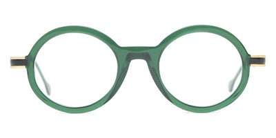Henau® Lunam L H LUNAM L R66 49 - Green Transparent/Gold R66 Eyeglasses