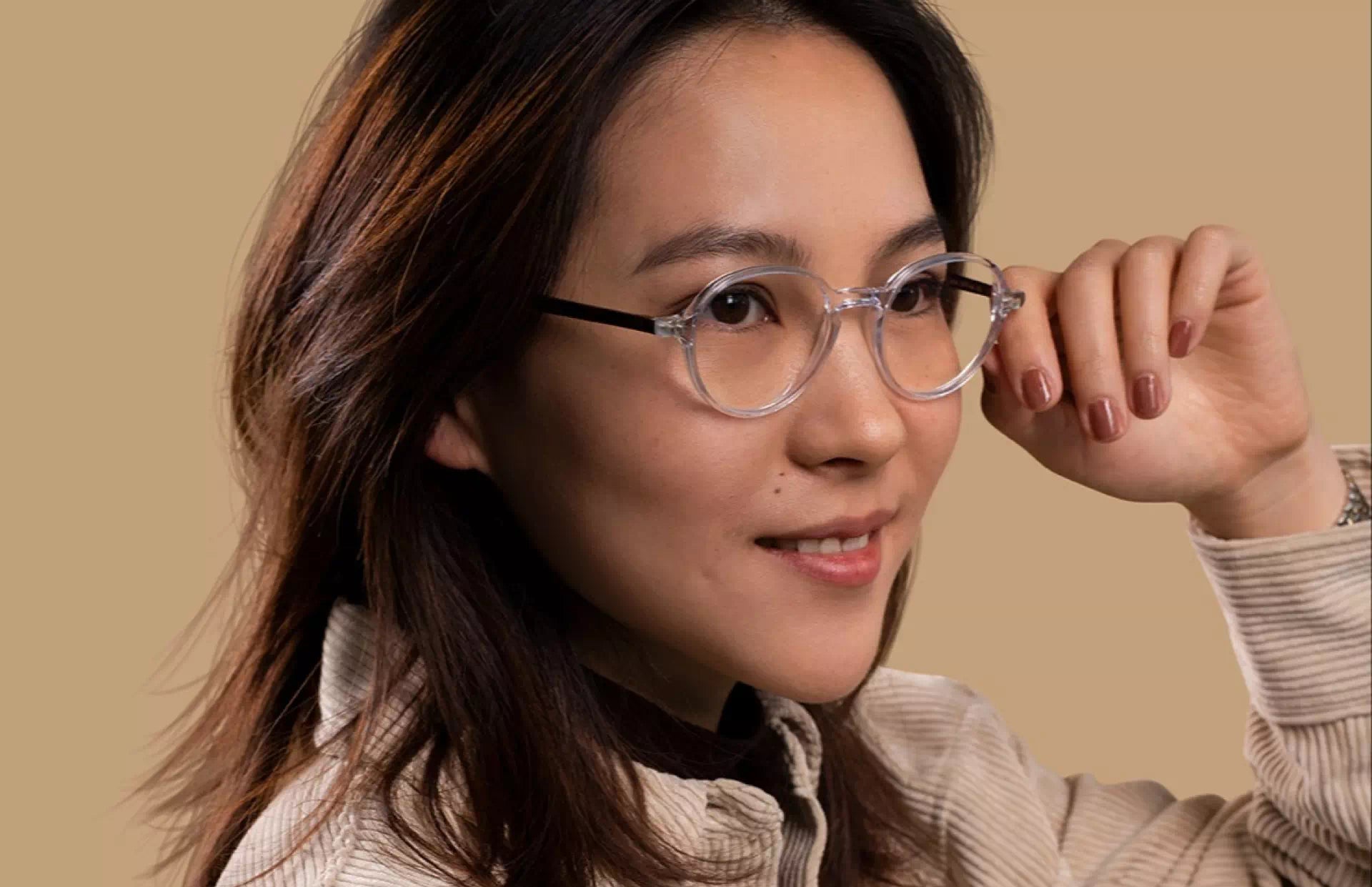 メガネ・老眼鏡 Lunor Classic Round Glasses Lunor Classic Round AG Steve Jobs Glasses Antique Gold