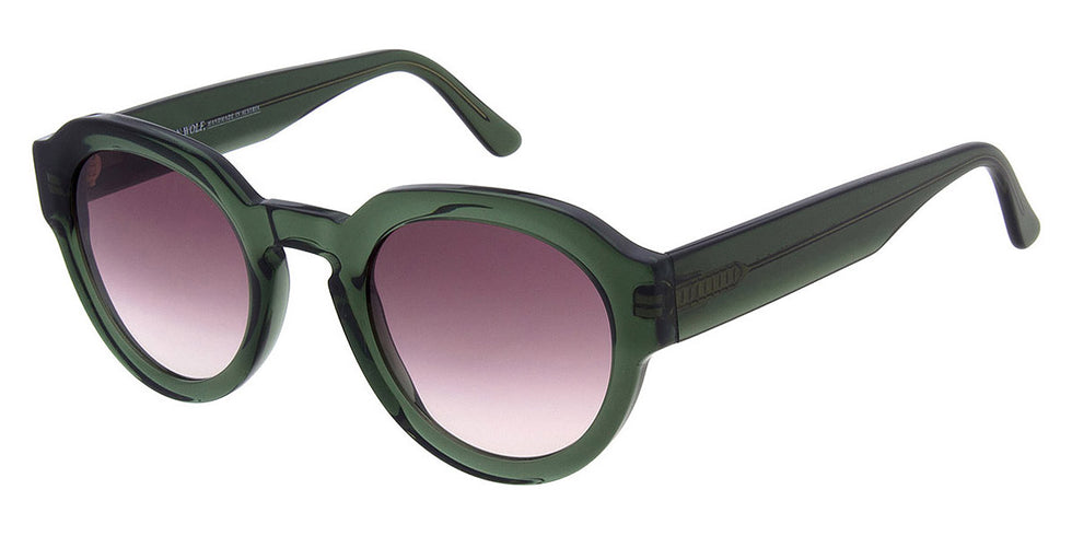 Andy Wolf® Lupin Sun ANW Lupin Sun 07 49 - Green/Violet 07 Sunglasses
