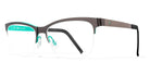Blackfin® LYDNEY BLF LYDNEY 557 53 - Grey/Aqua Green Eyeglasses