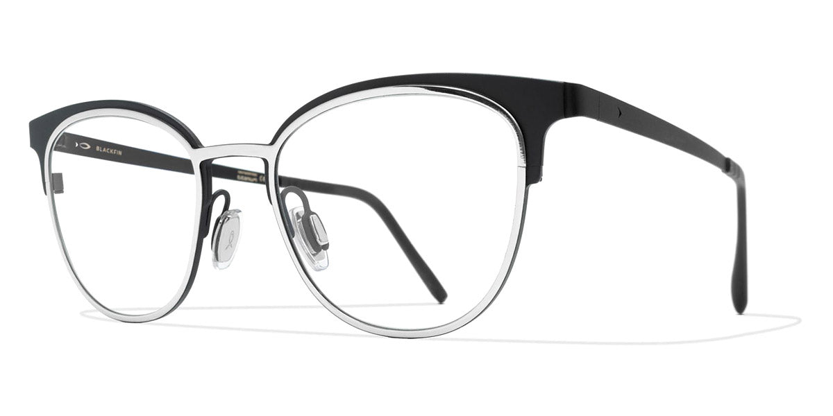 Blackfin® LYNN HAVEN BLF LYNN HAVEN 1109 49 - Silver/Black Eyeglasses
