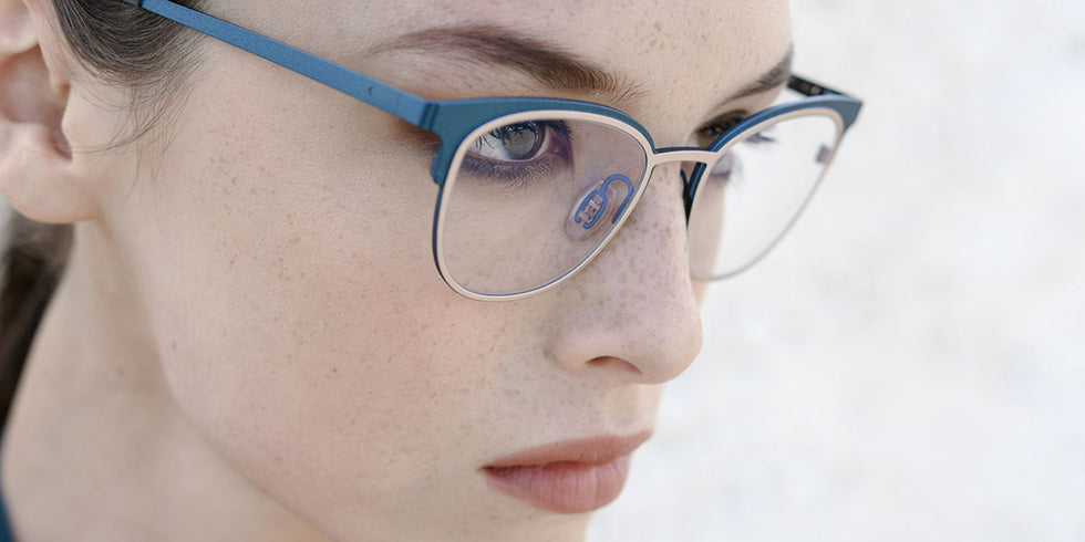Blackfin® LYNN HAVEN BLF LYNN HAVEN 1127 49 - Amber Gold/Brown Eyeglasses
