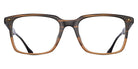 Matsuda® M1018 MTD M1018 Matte Half Demi 52 - Matte Half Demi Eyeglasses