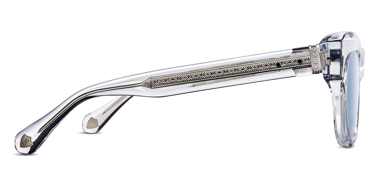 Matsuda® M1027 MTD M1027 Crystal/Cobalt Blue 50 - Crystal / Cobalt Blue Sunglasses