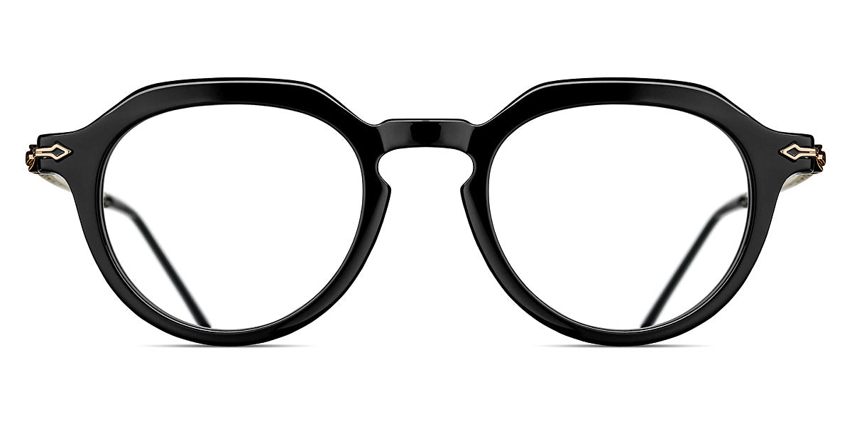 Matsuda® M2057 MTD M2057 Black/Pale Gold 47 - Black / Pale Gold Eyeglasses