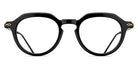 Matsuda® M2057 MTD M2057 Black/Pale Gold 47 - Black / Pale Gold Eyeglasses