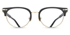 Matsuda® M2061 MTD M2061 Matte Black/Brushed Gold 49 - Matte Black / Brushed Gold Eyeglasses
