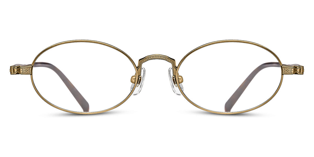 Matsuda® M3017 OPH MTD M3017 ANTIQUE GOLD 50 - Antique Gold Eyeglasses