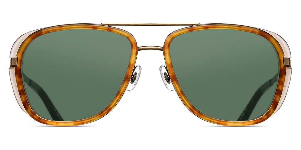 Matsuda® M3023 MTD M3023 Demi Natural/Antique Gold/G-15 52 - Demi Natural/Antique Gold / G-15 Sunglasses