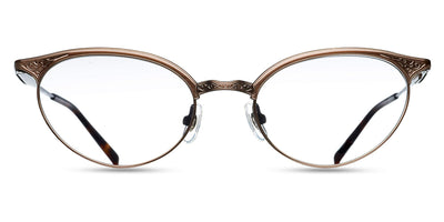 Matsuda® M3033 OPH MTD M3033 BRUSHED DARK BROWN 52 - Brushed Dark Brown Eyeglasses