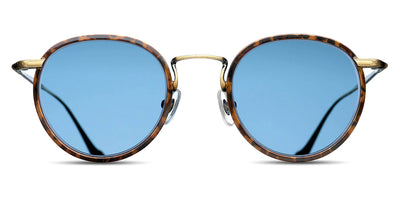 Matsuda® M3058 MTD M3058 Shiny Antique Gold/Cobalt Blue 48 - Shiny Antique Gold / Cobalt Blue Sunglasses