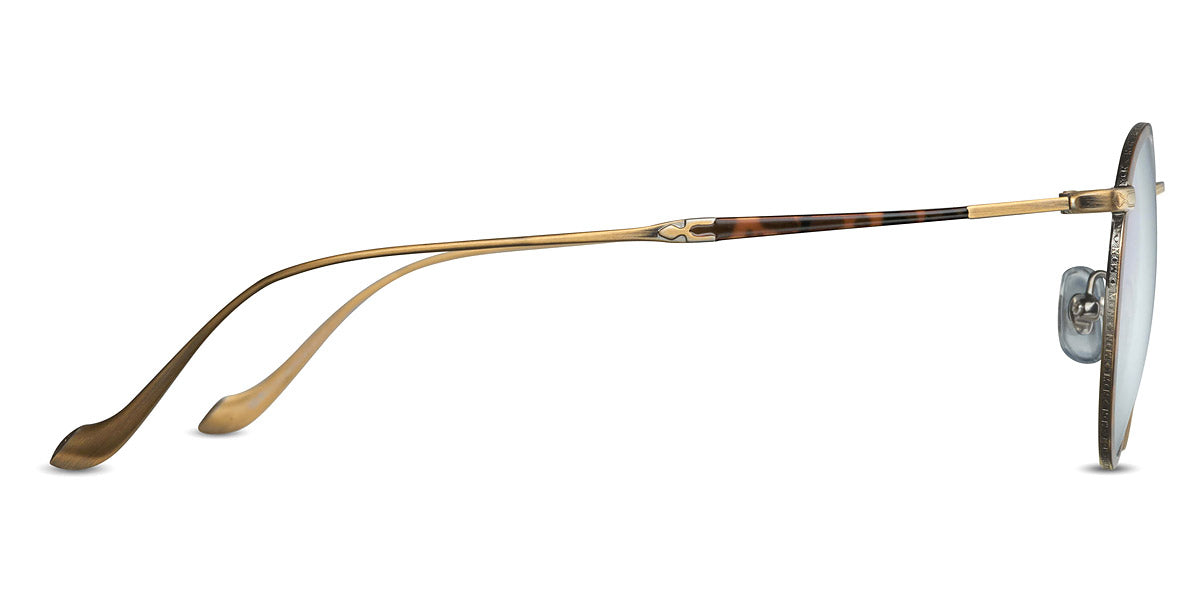 Matsuda® M3058 MTD M3058 Shiny Antique Gold/Cobalt Blue 48 - Shiny Antique Gold / Cobalt Blue Sunglasses