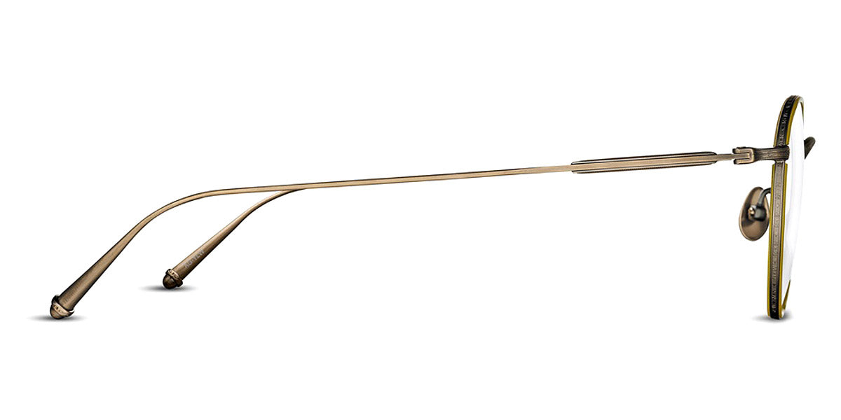 Matsuda® M3085-I MTD M3085-I Antique Gold/Yellow 47 - Antique Gold/Yellow Eyeglasses