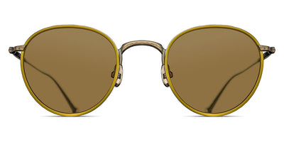 Matsuda® M3085-I MTD M3085-I Antique Gold/Yellow/Brown 47 - Antique Gold/Yellow / Brown Sunglasses