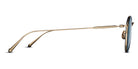 Matsuda® M3085-I MTD M3085-I Brushed Gold/Navy/Blue Grey 47 - Brushed Gold/Navy / Blue Grey Sunglasses