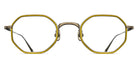 Matsuda® M3086-I MTD M3086-I Antique Gold/Yellow 45 - Antique Gold/Yellow Eyeglasses