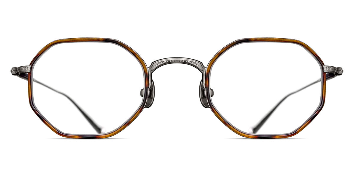 Matsuda® M3086-I MTD M3086-I Antique Silver/Tortoise 45 - Antique Silver/Tortoise Eyeglasses