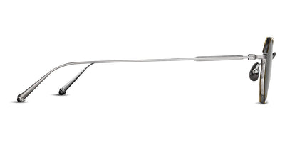 Matsuda® M3086-I MTD M3086-I Brushed Silver/Khaki Tortoise/Grey 45 - Brushed Silver/Khaki Tortoise / Grey Sunglasses