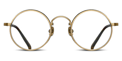 Matsuda® M3100 MTD M3100 Antique Gold/Dark Brown 47 - Antique Gold/Dark Brown Eyeglasses